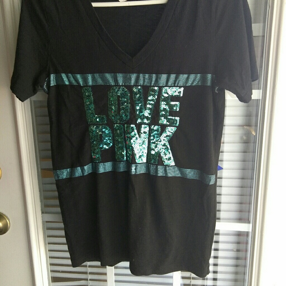 Vs pink bling t-shirt